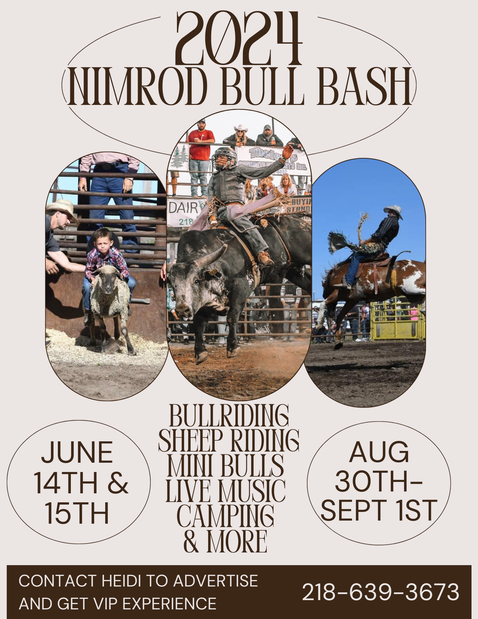 Nimrod Bull Bash Sebeka, MN 56477